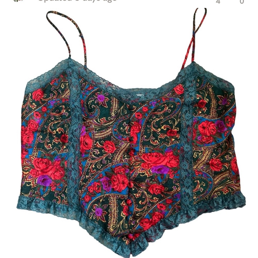 Vintage Victoria’s Secret gold label top